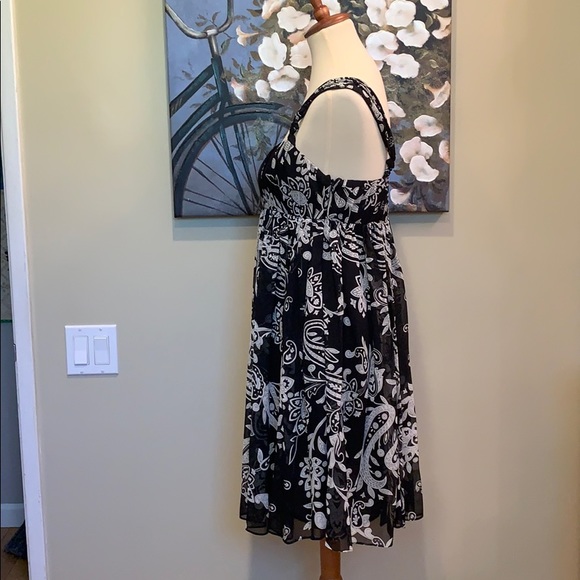 INC International Concepts silk sheer layered 6 - Picture 3 of 9